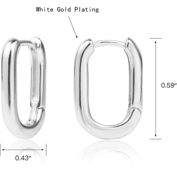 ❤️❤️ Halo Earrings 925 sterling silver comfortable enough to sleep in❤️❤️❤️ - Picture 4 of 5